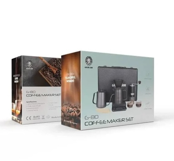 قهوه ساز Green Lion G-۸0 Coffee Maker Set