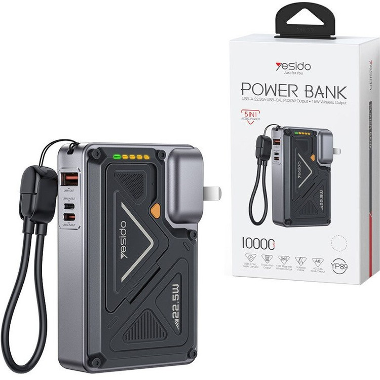 Yesido YP89 10.000mAh 22.5W - پاوربانک