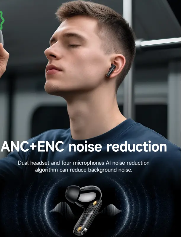 hoco EQ27 ANC + ENC - ایرپاد