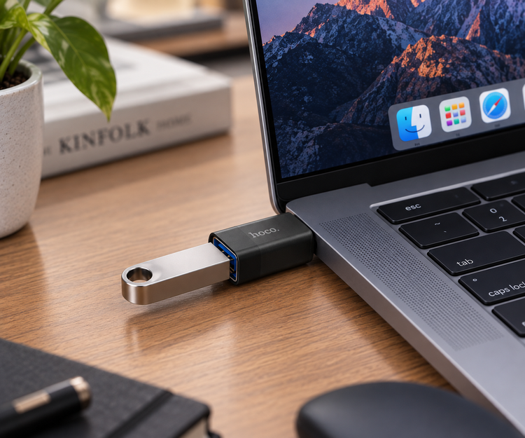کابل هوکو مدل UA17 Type-C to USB 3.0