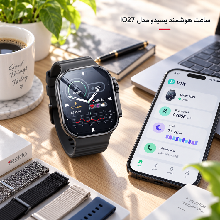 ساعت هوشمند یسیدو مدل IO27
